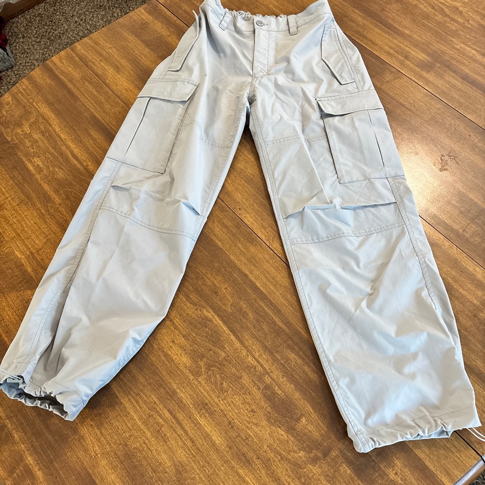 Love Tree Women’s Light Gray Cargo Pants